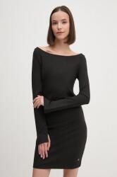 Calvin Klein ruha fekete, mini, testhezálló, J20J224162 - fekete XS