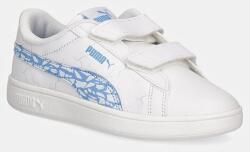 PUMA gyerek sportcipő Smash 3.0 L Icy Monster fehér, 397989 - fehér 30