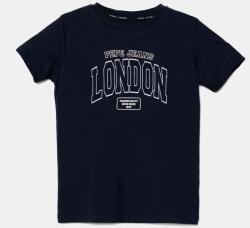 Pepe Jeans gyerek pamut póló BALEY sötétkék, sima, PB503912 - sötétkék 176