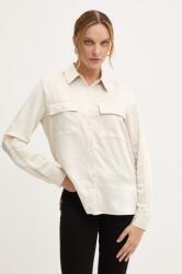 GUESS ing ANASTASIA női, galléros, bézs, regular, W4BH19 WGIG2 - bézs M