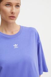 Adidas pamut póló női, lila, IY7327 - lila L