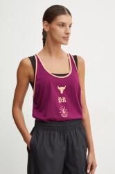 Under Armour top Project Rock női, lila, 1386439 - lila M