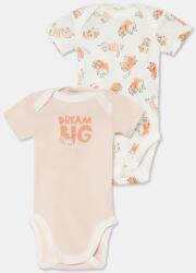 United Colors of Benetton pamut baba body 2 db 3GI70B00S - narancssárga 56