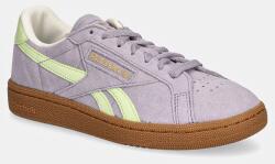 Reebok velúr sportcipő Club C Grounds Uk lila, 100207963 - lila Női 36