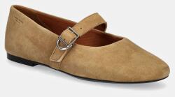 Vagabond Shoemakers velúr balerina JOLIN bézs, 5608-040-28 - bézs Női 41
