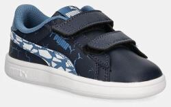 PUMA gyerek sportcipő Smash 3.0 L Icy Monster sötétkék, 397990 - sötétkék 21