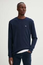 Tommy Hilfiger hosszú ujjú sötétkék, férfi, sima, DM0DM19216 - sötétkék M
