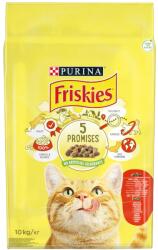 Friskies Adult száraz macskaeledel - marhával, csirkével és zöldségekkel 2 x 10 kg