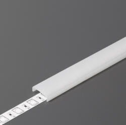 TOPMET C" klikk opál 4000mm LED profil fedél Topmet (SL 76660038)
