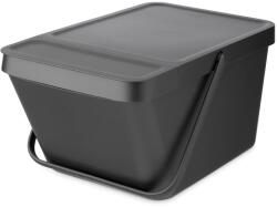 Brabantia Hulladékgyűjtő SORT & GO 20 l, rakható, szürke, Brabantia (BRAB277726)