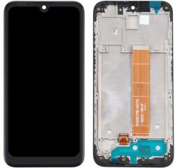 Nokia NBA001LCD096481 Gyári Nokia 2.2 TA-1183 fekete LCD kijelző érintővel kerettel előlap (NBA001LCD096481)