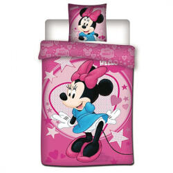 Disney Minnie Sweetheart ágyneműhuzat 140×200cm, 63×63 cm microfibre (JAAYM186276)