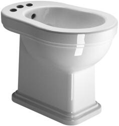 Sapho GSI Classic álló kerámia bidé három csaplyukkal 37x54 cm, ExtraGlaze bevonat, fehér 8762311 (8762311)