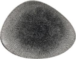 Churchill Talier plat, triunghiular, lungime: 200 mm CHURCHILL Raku Quartz Black