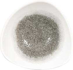 Churchill Raku Quartz Black farfurie adâncă, organică, ø: 185 mm