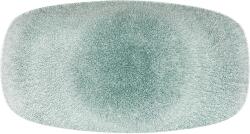 Churchill Raku Jade green farfurie plată, dreptunghiulară, lungime: 355 mm