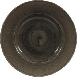 Churchill Stonecast Iron Black farfurie adâncă, ø: 280 mm