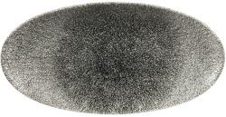 Churchill Raku Quartz Black farfurie plată, ovală, lungime: 299 mm