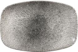 Churchill Raku Quartz Black farfurie plată, dreptunghiulară, lungime: 237 mm