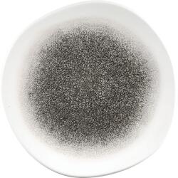 Churchill Talier plat cu aspect organic „Raku „Quartz Black, ø: 264 mm