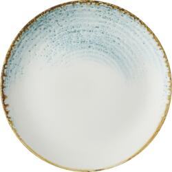 Churchill Taler plat, coup, ø: 165 mm /Homespun Accents /Aquamarine CHURCHILL