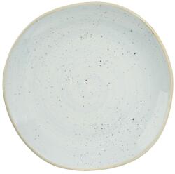 Churchill Tăvălă cu piatră "Duck Egg Blue" CHURCHILL, plat, organic, coup, ø: 264 mm