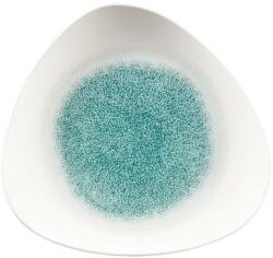Churchill Tava plată CHURCHILL Raku Jade green, triunghiulară, ø: 265 mm