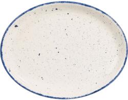 Churchill Stonecast Hints Buffet Indigo Blue farfurie plată, ovală, ø: 254 mm