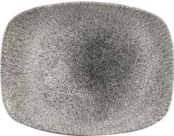 Churchill Raku Quartz Black farfurie plată, dreptunghiulară, lungime: 269 mm