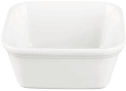 Churchill Minge de copt pătrată CHURCHILL „Cookware, capacitate: 0, 45 litri, albă Castron