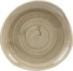 Churchill Stonecast Antique Taupe farfurie plată, organică, ø: 186 mm