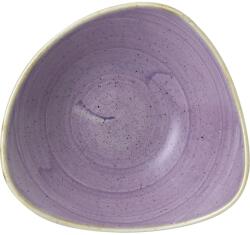 Churchill Stonecast Lavender farfurie adâncă, triunghiulară, diametru: 235 mm