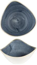 Churchill Stonecast Blueberry farfurie adâncă, triunghiulară, ø: 185 mm