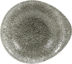 Churchill Raku Quartz Black farfurie adâncă, coup, lungime: 160 mm, lățime: 145 mm
