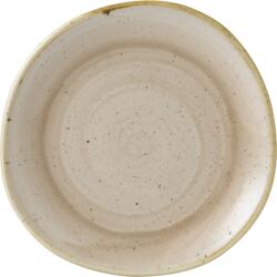 Churchill Tocator CHURCHILL Stonecast Nutmeg Cream platou plat, organic, ø: 210 mm