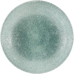 Churchill Talier plat, coup, ø: 260 mm "Raku" "Jade green" CHURCHILL