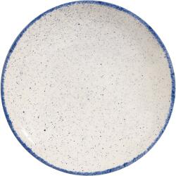 Churchill Stonecast Hints Buffet Indigo Blue farfurie adâncă, cu margine, ø: 182 mm