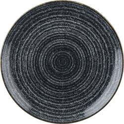 Churchill Homespun Charcoal Black farfurie plată, coup, ø: 165 mm