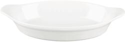 Churchill Cookware tavă de servire ovală, cu mânere, capacitate: 0, 78 litri, albă Castron