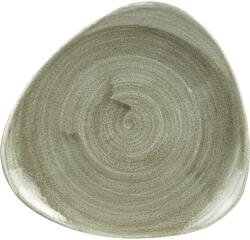 Churchill Plită plată, triunghiulară, ø: 192 mm CHURCHILL Stonecast Burnished Green