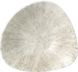 Churchill Stone Agate grey farfurie adâncă, triunghiulară, ø: 235 mm