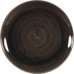 Churchill Stonecast Iron Black farfurie plat, coup, ø: 260 mm