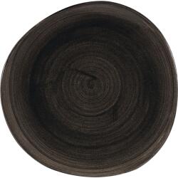 Churchill Stonecast Iron Black farfurie plată, organică, ø: 286 mm