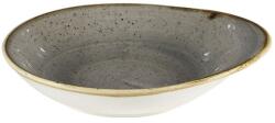 Churchill Mână de mănâncă ovală adâncă „Pepercorn Grey „Stonecast CHURCHILL, lungime: 160 mm Castron