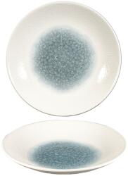 Churchill Isla topaz blue farfurie puțin adâncă, cu margine, înălțime: 37 mm, diametru: 281 mm