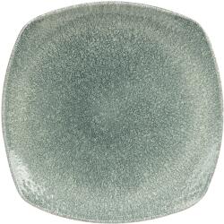 Churchill Raku Topaz Blue farfurie plată, pătrată, lungime: 215 mm