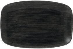 Churchill Stonecast Iron Black farfurie plată, lungime: 300 mm