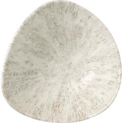 Churchill Stone Agate gray farfurie adâncă, triunghiulară, diametru: 185 mm