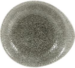 Churchill Raku Quartz Black farfurie adâncă, coup, lungime: 185 mm, lățime: 168 mm