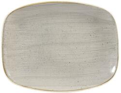 Churchill „Stonecast „Piper negru farfurie plat, dreptunghiulară, lungime: 261 mm